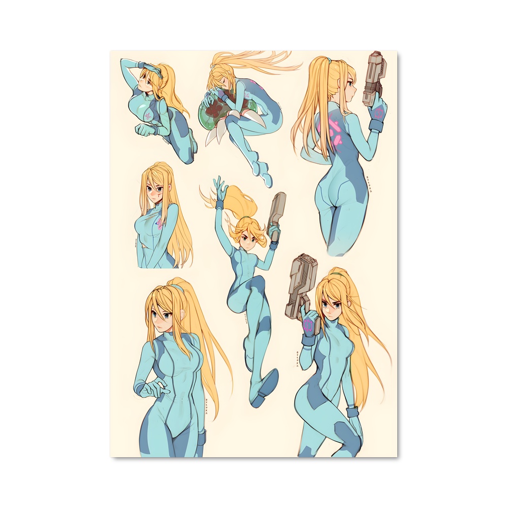 Poster Samus et l'Univers Anime